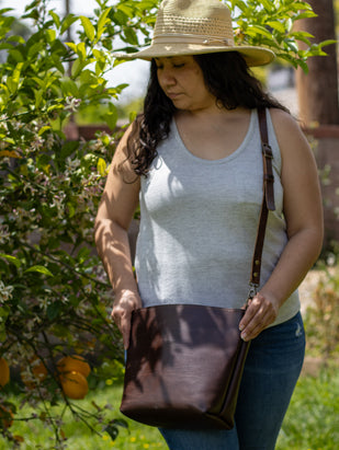 Ruby Bucket purse