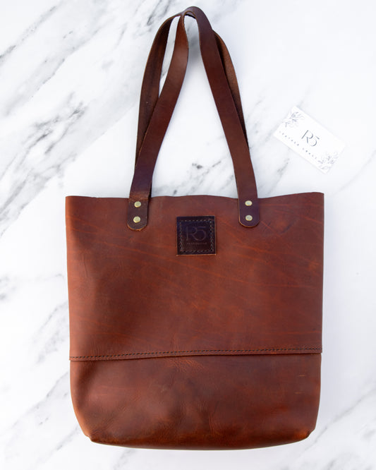 Classic Leather Tote Bag- Version 1