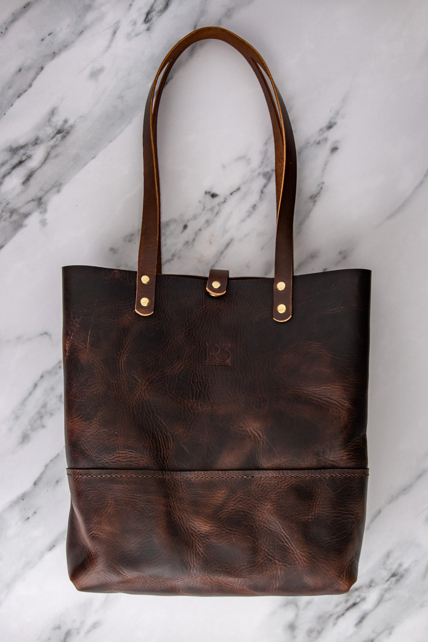 Classic Leather Tote Bag