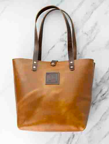 Everyday Leather Tote Bag