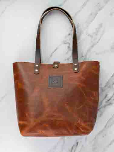 Everyday Leather Tote Bag